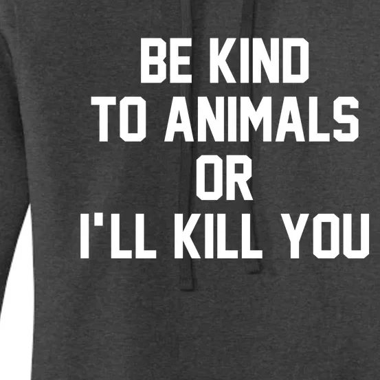 Doris Day Be Kind To Animals Women's Pullover Hoodie