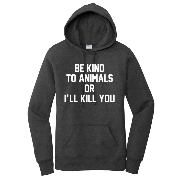 Doris Day Be Kind To Animals Women's Pullover Hoodie