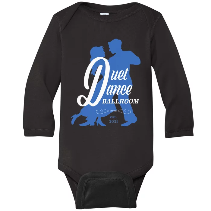 Duet Dance Ballroom Baby Long Sleeve Bodysuit