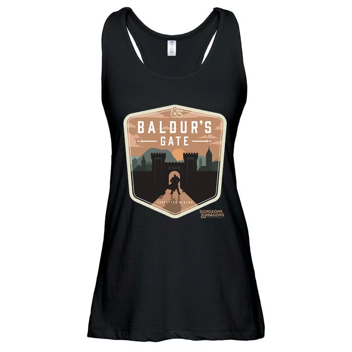 Dungeons Dragons Baldurs Gate Forgotten Realms Ladies Essential Flowy Tank