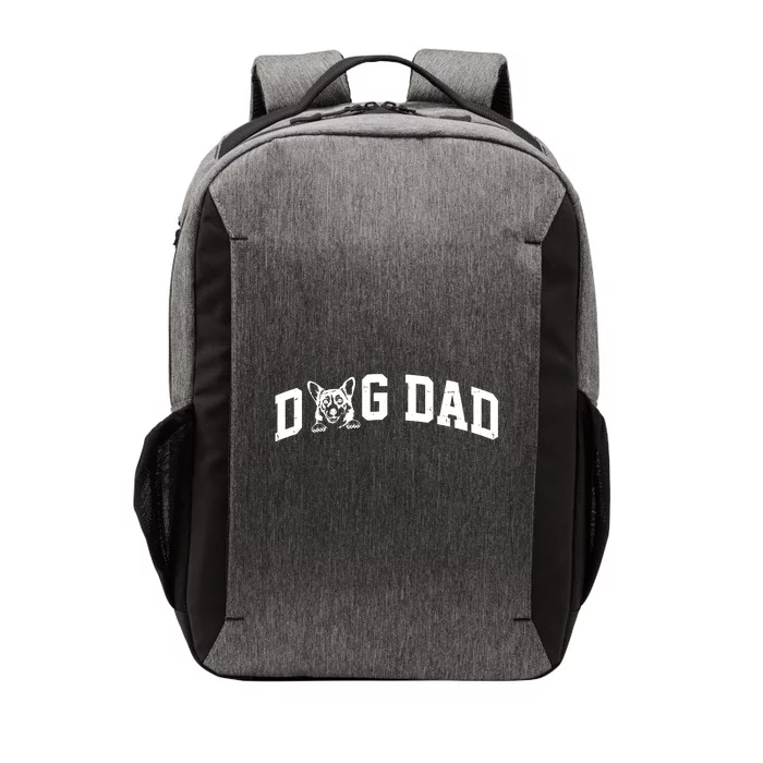 Dog Dad Corgi Lover Vector Backpack