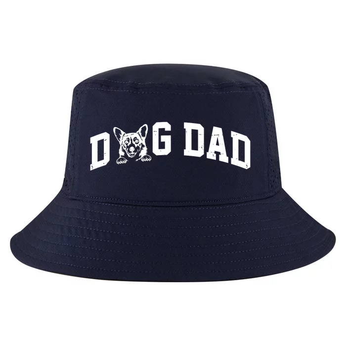 Dog Dad Corgi Lover Cool Comfort Performance Bucket Hat