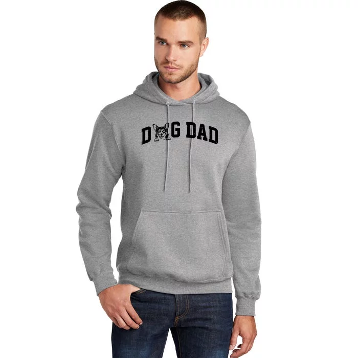 Dog Dad Corgi Lover Tall Hoodie