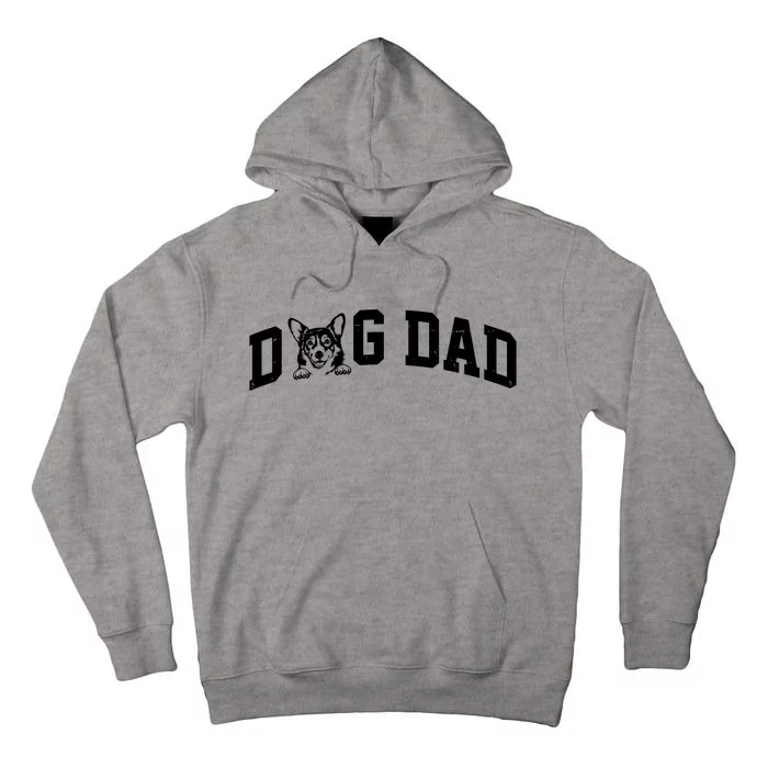 Dog Dad Corgi Lover Tall Hoodie