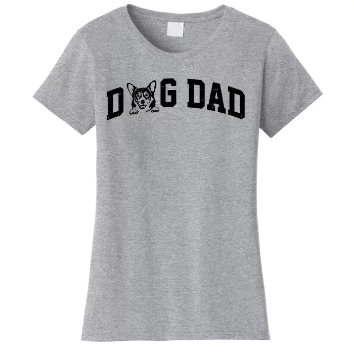 Dog Dad Corgi Lover Women's T-Shirt