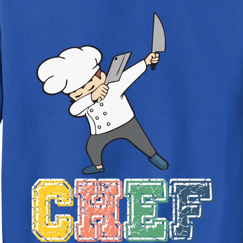 Dab Dabbing Chef Cooking Guru Funny Cook Retro Culinary Gift Sweatshirt