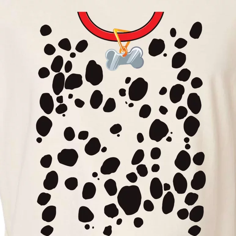 Dog Dalmatian Costume Dalmations Spots Puppy Print Halloween Garment-Dyed Women's Muscle Tee