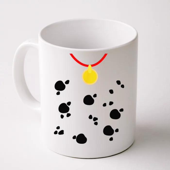 Dalmatian Dog Cute Halloween Costume Front & Back Coffee Mug