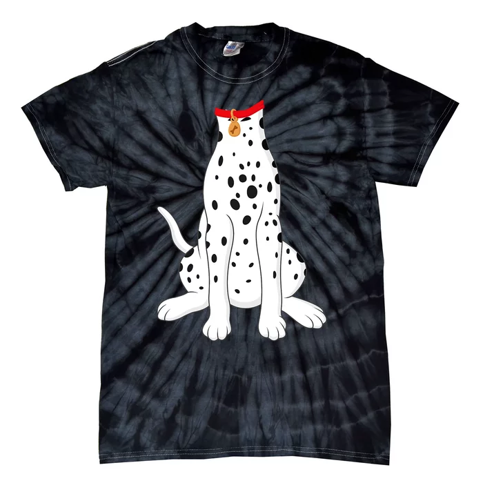 Dalmatian Dalmatian Costume Tie-Dye T-Shirt