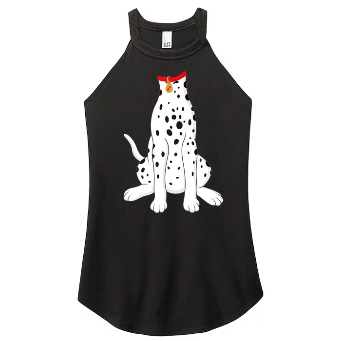 Dalmatian Dalmatian Costume Women’s Perfect Tri Rocker Tank