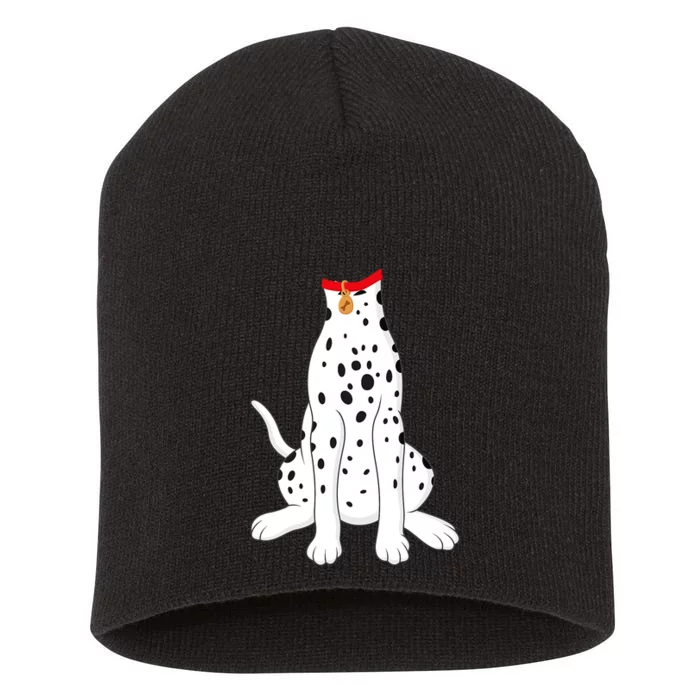 Dalmatian Dalmatian Costume Short Acrylic Beanie