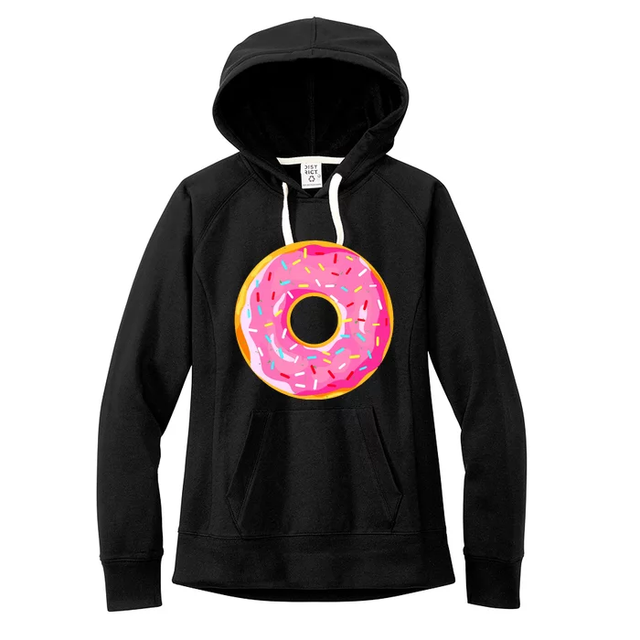 Donut Doughnut Costume Women's Fleece Hoodie