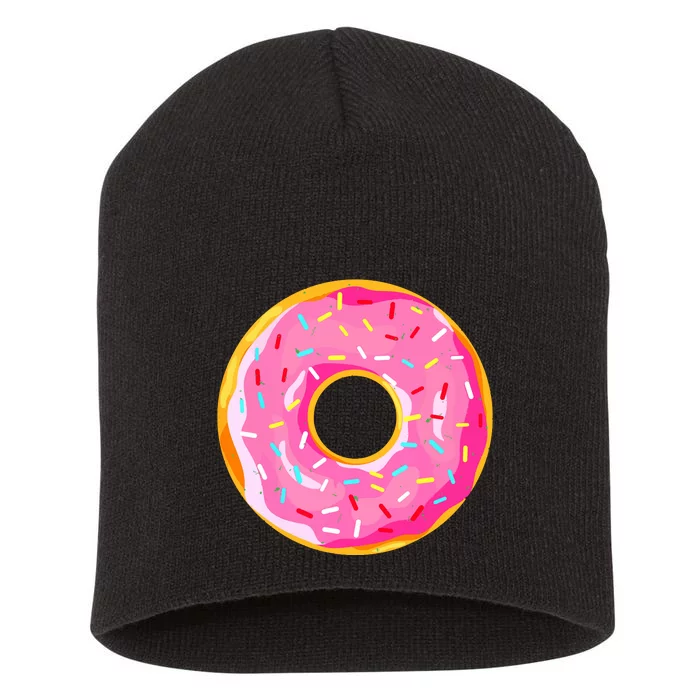 Donut Doughnut Costume Short Acrylic Beanie