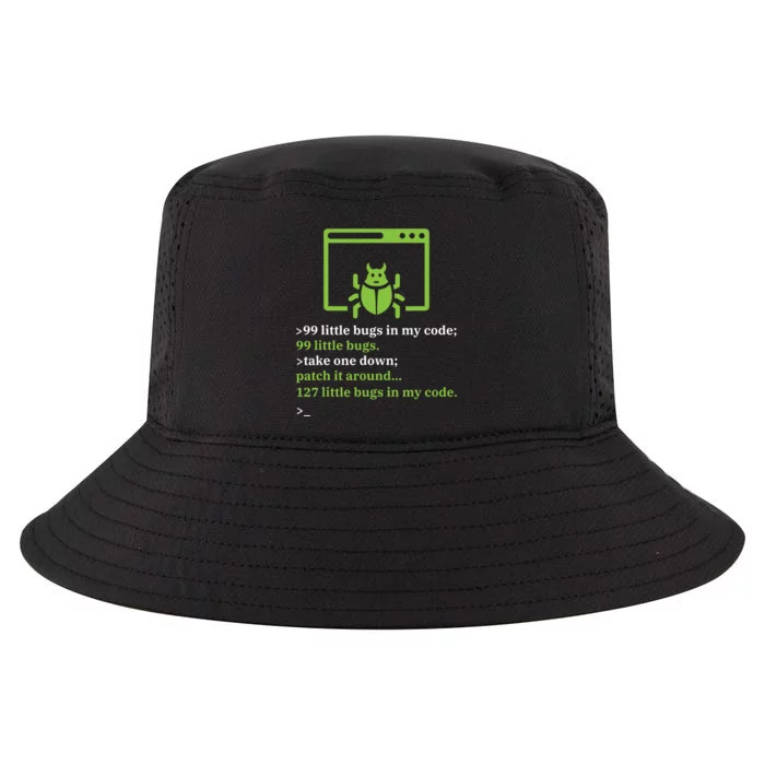 Debugger Debugging Computer Science Programmer Coding Cool Comfort Performance Bucket Hat