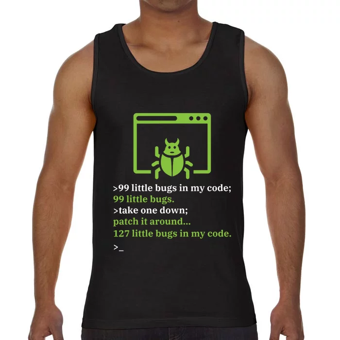 Debugger Debugging Computer Science Programmer Coding Comfort Colors® Tank Top