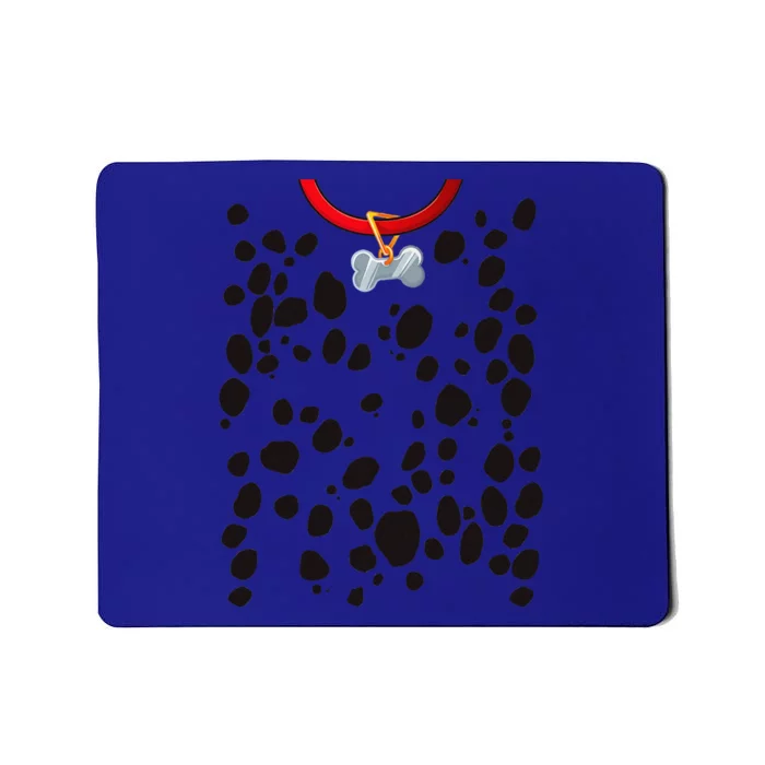 Dog Dalmatian Costume Dalmations Spots Puppy Print Halloween Mousepad