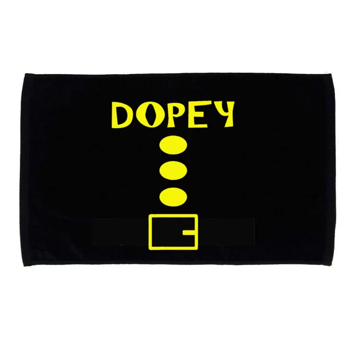 Dopey Dwarf Costume Funny Halloween Gifts Microfiber Hand Towel