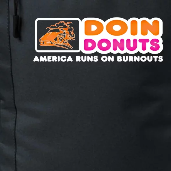 Doin Donuts Cute Gift Funny Burnout Racing Car Enthusiast / Car Guy Great Gift Daily Commute Backpack