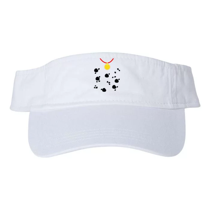 Dalmatian Dog Cute Halloween Costume Valucap Bio-Washed Visor