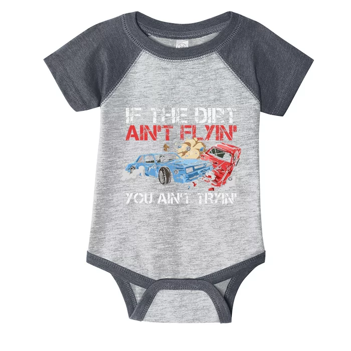 Demolition Derby Cars Design for a Demolition Derby Driver Infant Baby Jersey Bodysuit