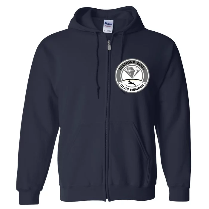 Diamond Dogs Club Member Full Zip Hoodie