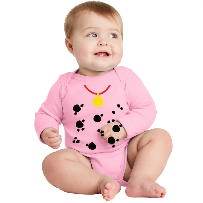 Dalmatian Dog Cute Halloween Costume 5T 4T 3T Baby Long Sleeve Bodysuit