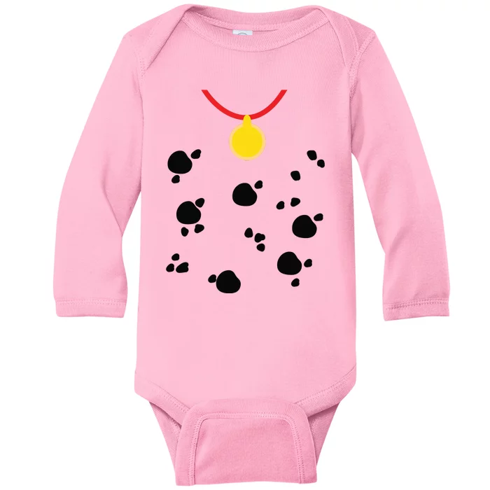 Dalmatian Dog Cute Halloween Costume 5T 4T 3T Baby Long Sleeve Bodysuit