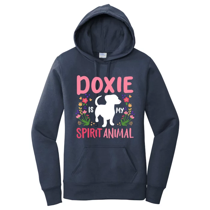 Doxie Dachshund Cool Gift Women's Pullover Hoodie