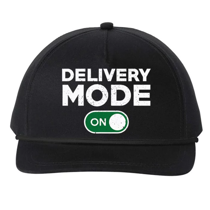 Delivery Driver Costume Delivery Mode Courier Snapback Five-Panel Rope Hat