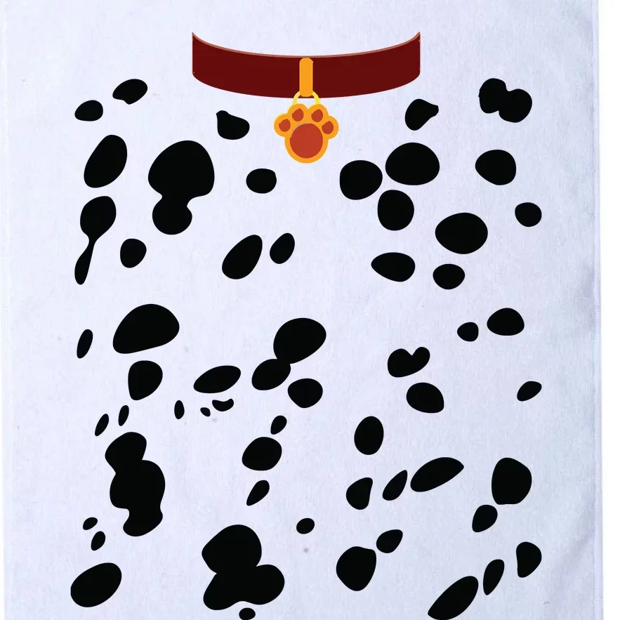 Dog Dalmatian Costume Dalmations Spots Puppy Print Halloween Platinum Collection Golf Towel