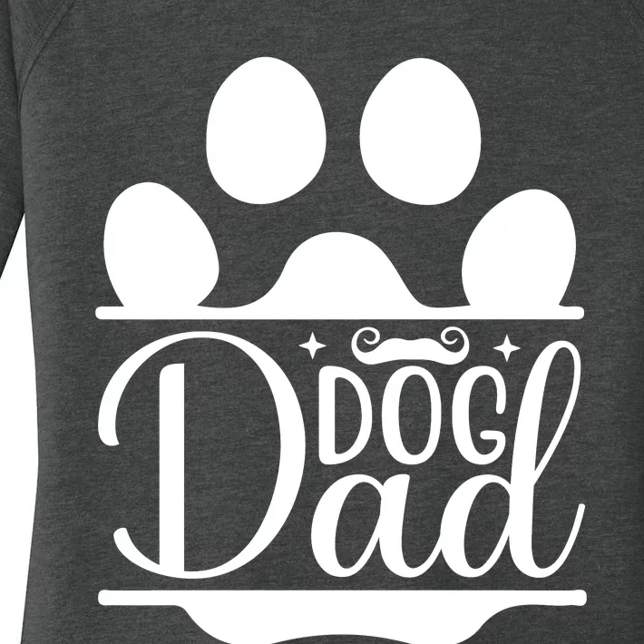 Dog Dad Cute T Women's Perfect Tri Tunic Long Sleeve Shirt