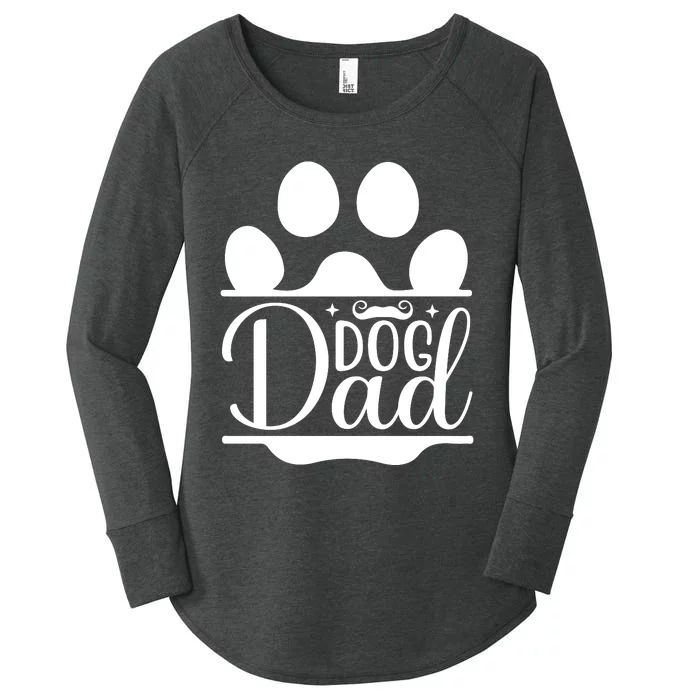 Dog Dad Cute T Women's Perfect Tri Tunic Long Sleeve Shirt