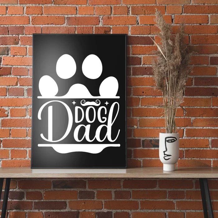 Dog Dad Cute T Poster