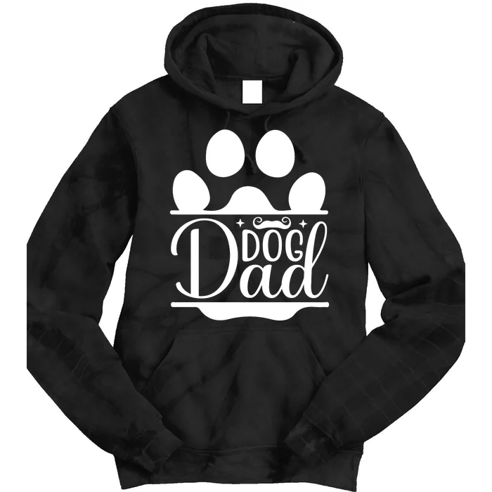 Dog Dad Cute T Tie Dye Hoodie