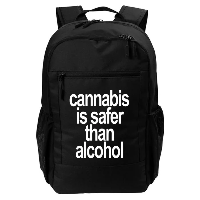 David Dinenberg Cannabis Is Safer Than Alcohol Daily Commute Backpack