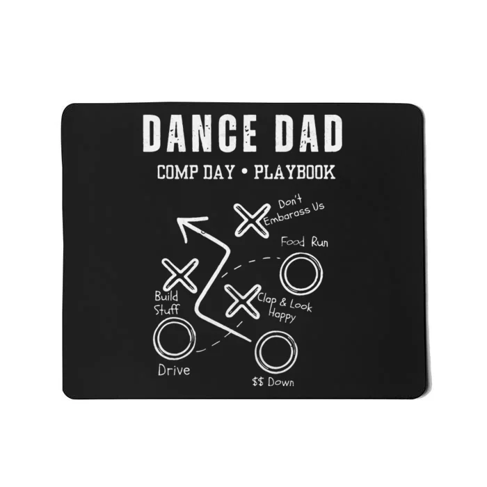 Dance Dad Comp Day Playbook Mousepad