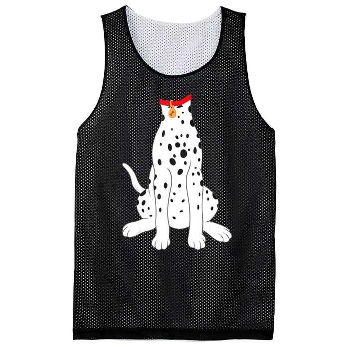 Dalmatian Dalmatian Costume Mesh Reversible Basketball Jersey Tank