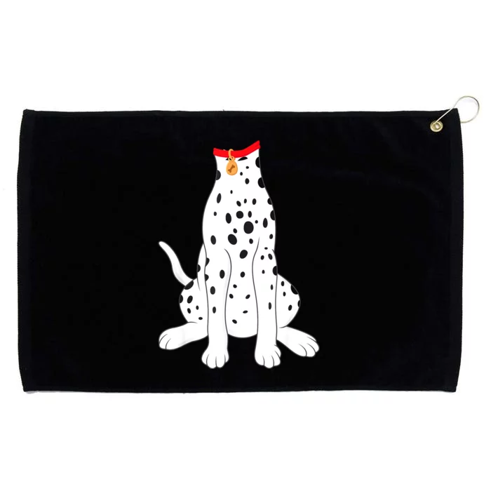 Dalmatian Dalmatian Costume Grommeted Golf Towel