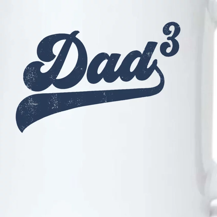 Dad3 Dad Cubed Gifts Father Of Three Daddy 3 Third Time Dad Black Color Changing Mug