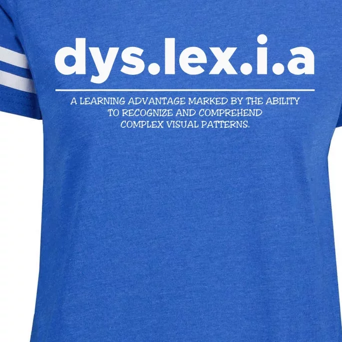 Dyslexia Definition Enza Ladies Jersey Football T-Shirt