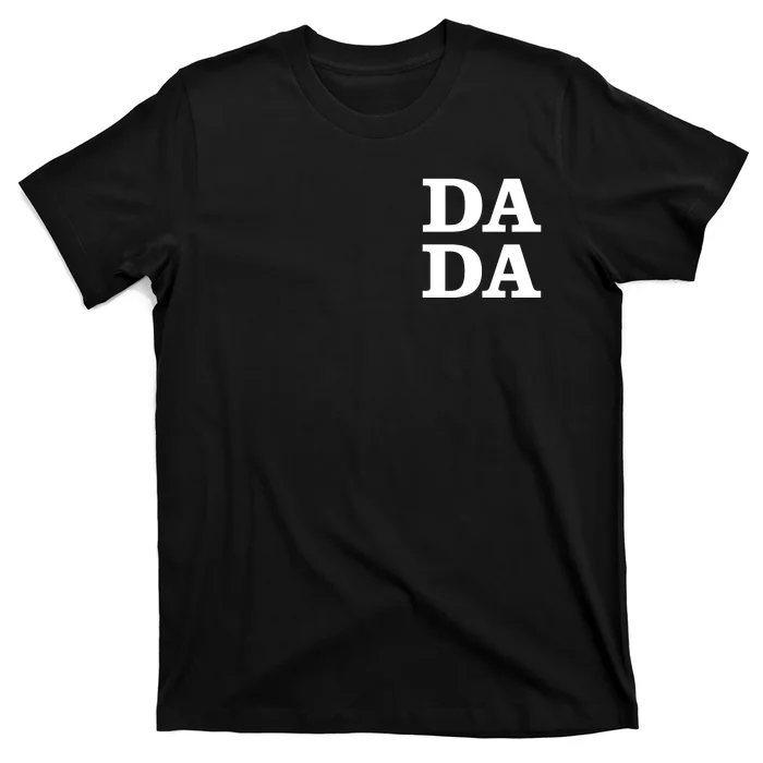 Da Da Dad Pocket Logo Fathers Day T-Shirt