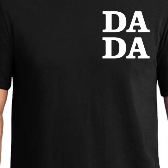 Da Da Dad Pocket Logo Fathers Day Pajama Set