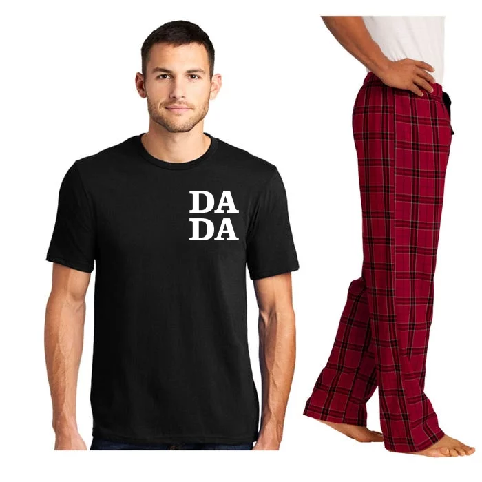 Da Da Dad Pocket Logo Fathers Day Pajama Set