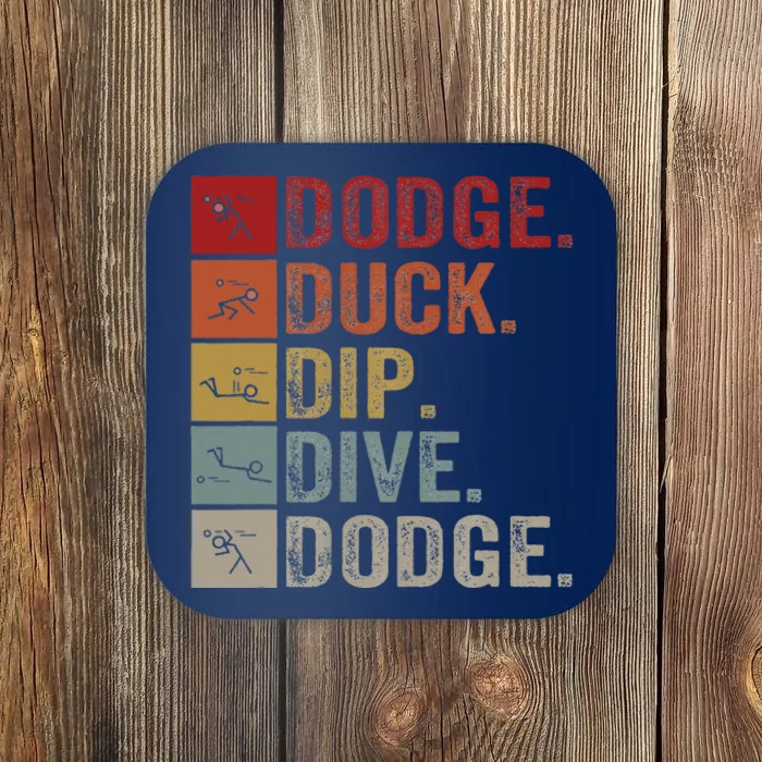 Duck Dip Dive I Ball Games I Funny Dodgeball Coaster