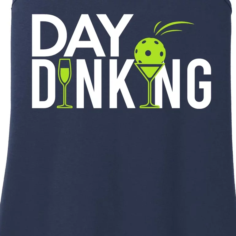 Day Dinking Drinking Pickleball Ladies Essential Tank