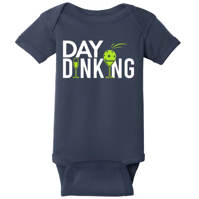 Day Dinking Drinking Pickleball Baby Bodysuit