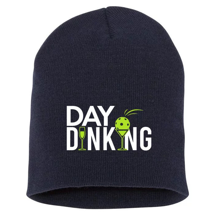 Day Dinking Drinking Pickleball Short Acrylic Beanie