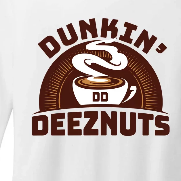 Dunkin' Deeznuts Womens CVC Long Sleeve Shirt