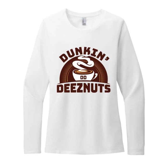 Dunkin' Deeznuts Womens CVC Long Sleeve Shirt