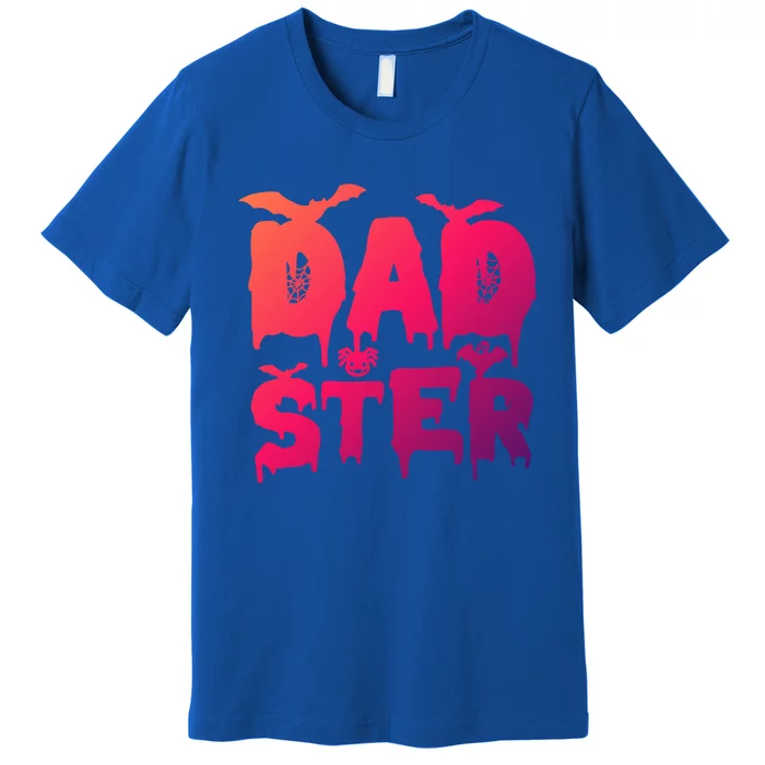 Dad Daddy Dadster Halloween Gift Funny Halloween Costume Cute Gift Premium T-Shirt